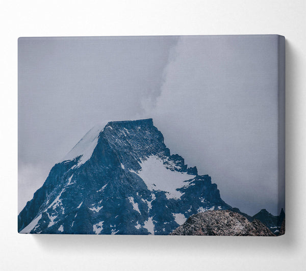 A Canvas Print of Blue Mountain Peak Canvas Print