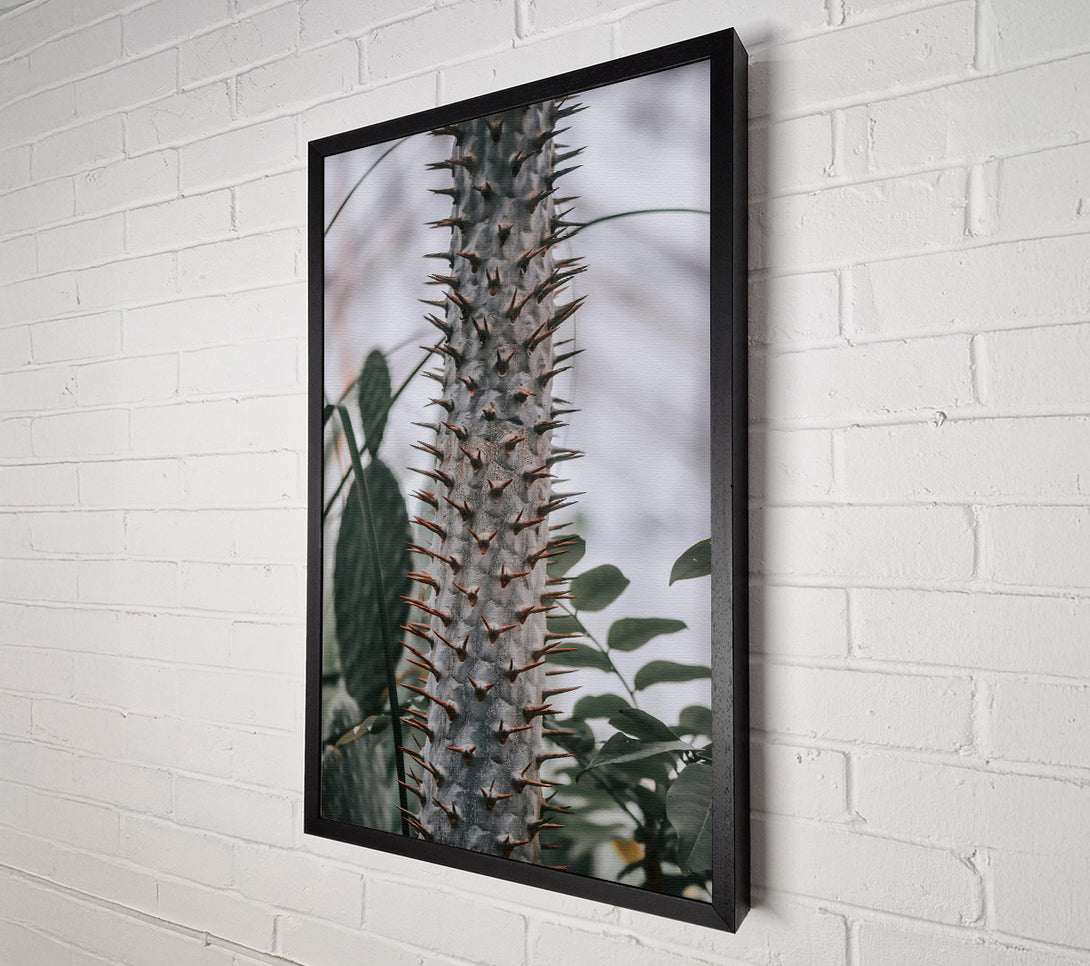  A Canvas Print of Grey Spiked Sentinel Canvas Wall Art