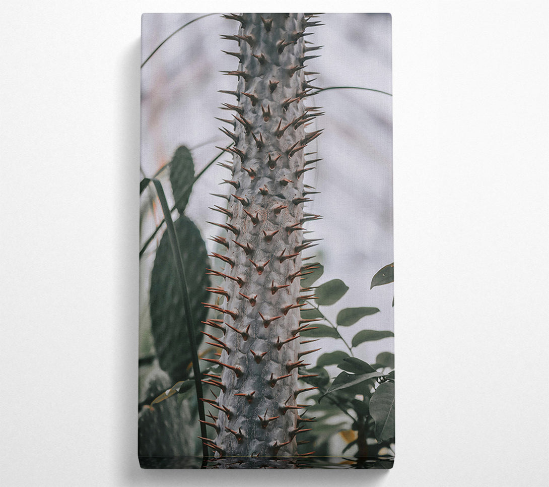  A Canvas Print of Grey Spiked Sentinel Canvas Wall Art