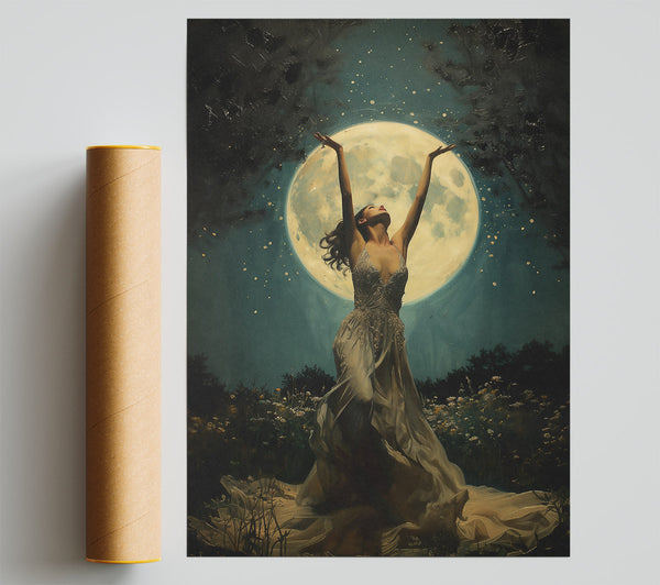 Moonlight Embrace Print