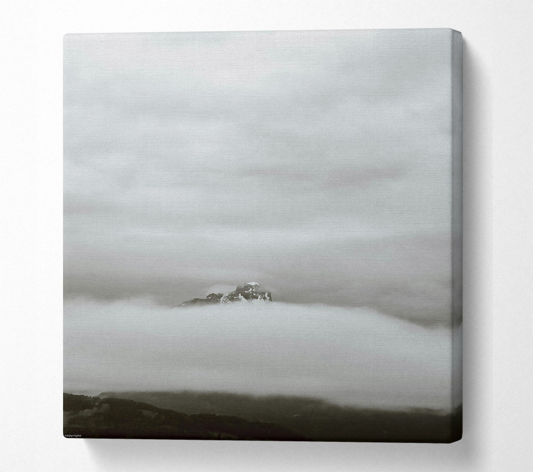  A Canvas Print of Gray Mountain Peak Canvas Art