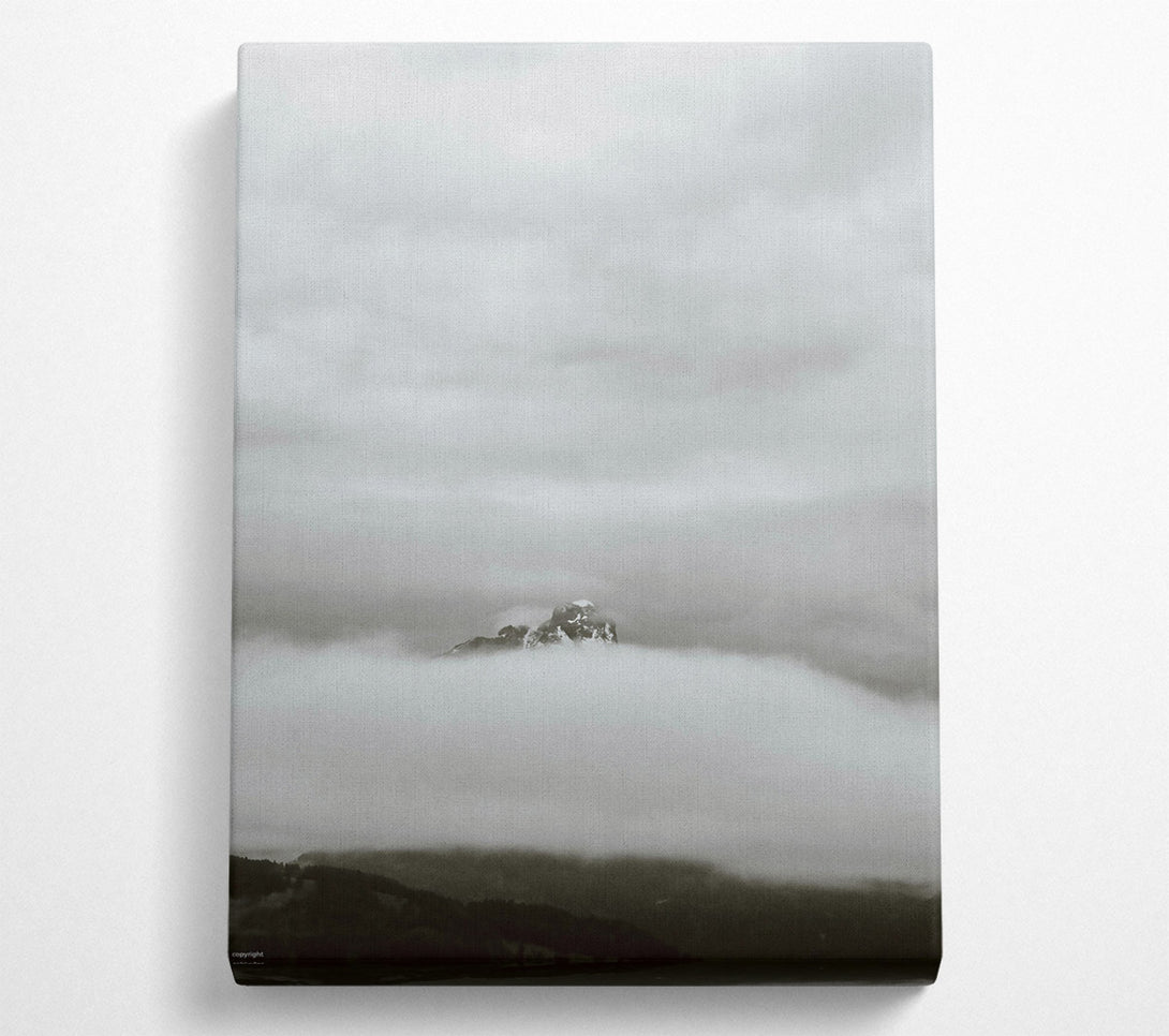  A Canvas Print of Gray Mountain Peak Canvas Art