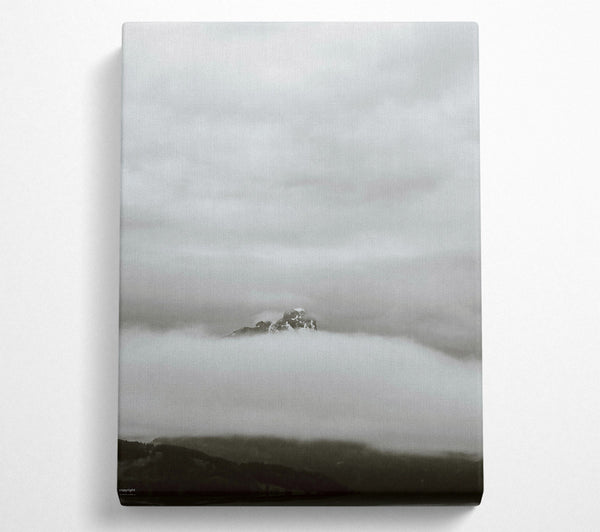  A Canvas Print of Gray Mountain Peak Canvas Art