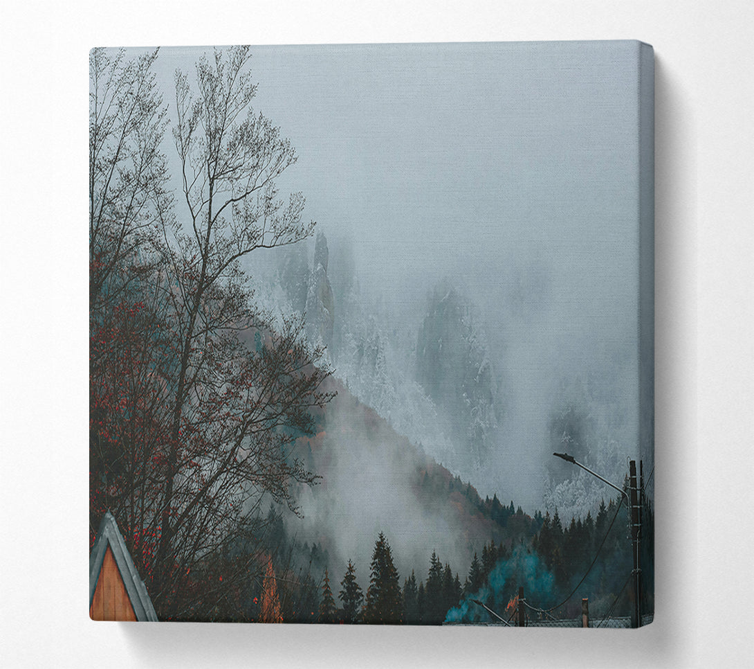  A Canvas Print of Blue Mountain Mist Canvas Art