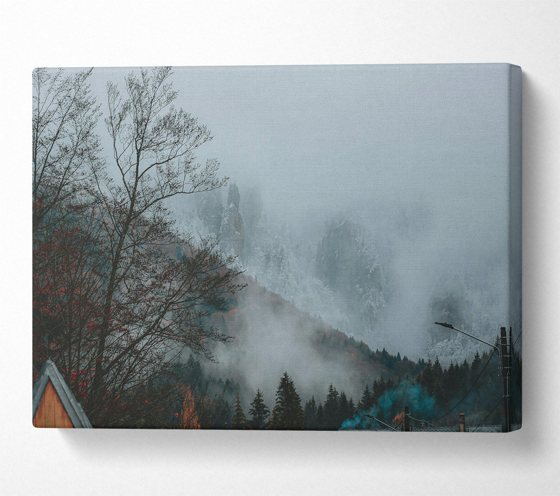 A Canvas Print of Blue Mountain Mist Canvas Art