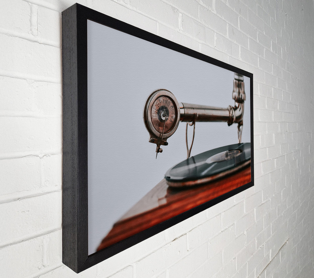  A Canvas Print of Black & Silver Symphony Canvas Art