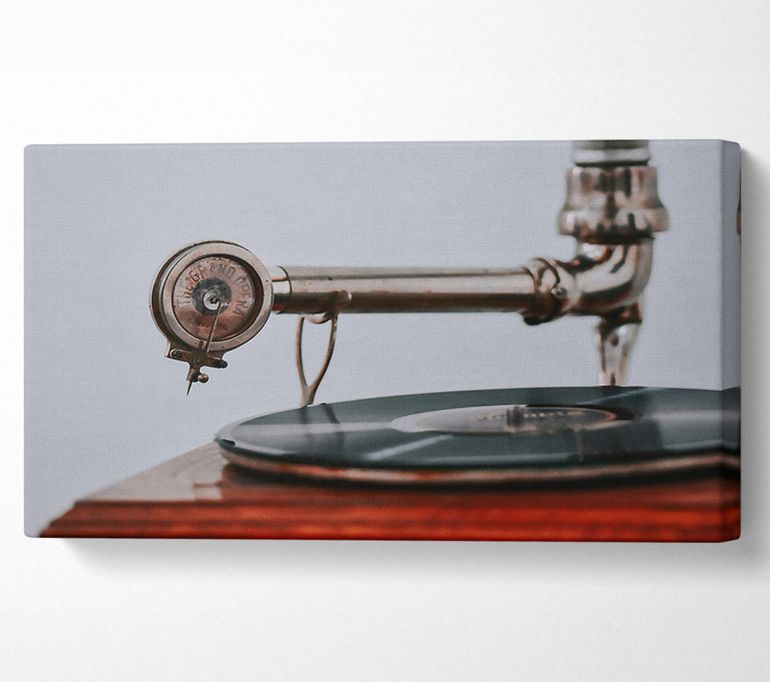  A Canvas Print of Black & Silver Symphony Canvas Art