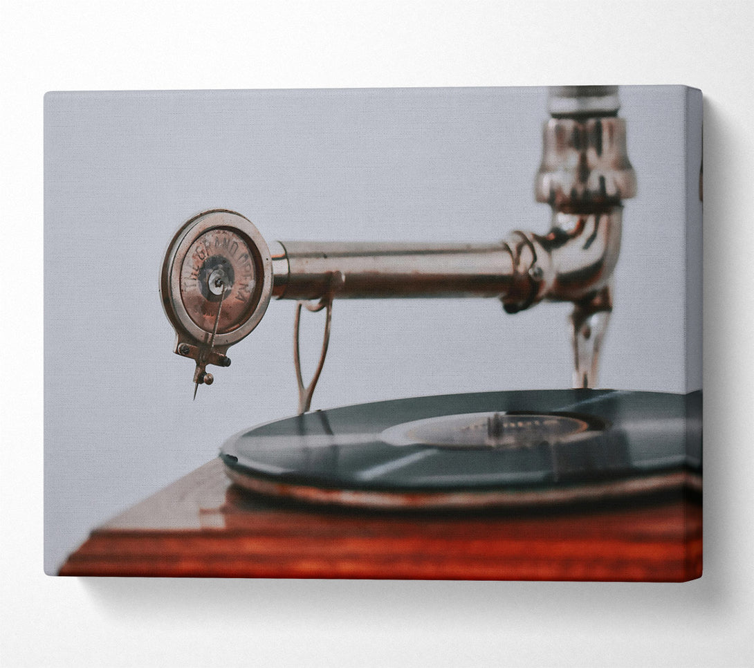  A Canvas Print of Black & Silver Symphony Canvas Art
