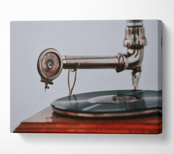  A Canvas Print of Black & Silver Symphony Canvas Art