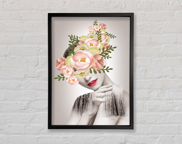 Flower Mind Framed Print