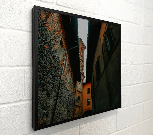 Orange Brick Alleyway