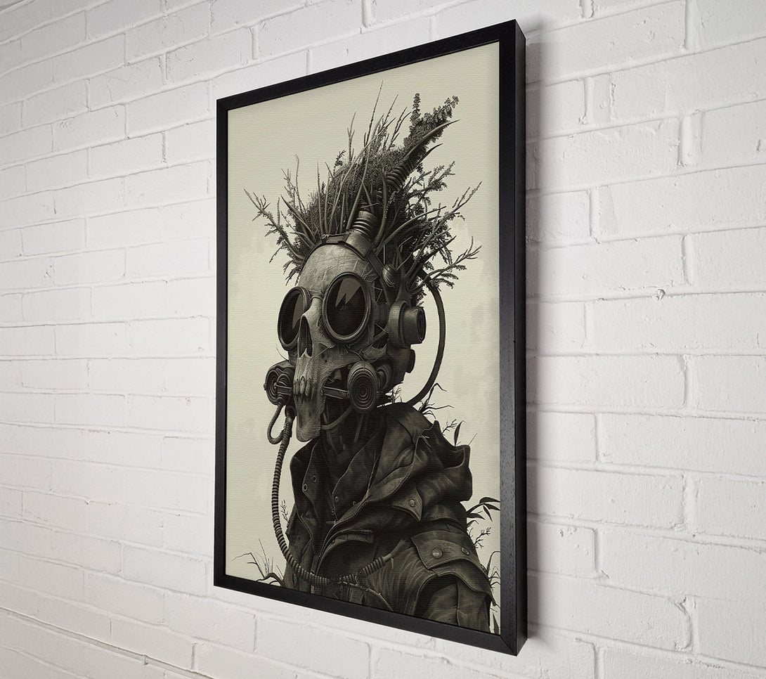  A Canvas Print of The Gray Guardian Canvas Art