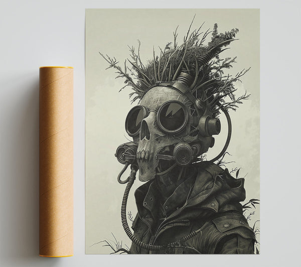 The Gray Guardian Giclee Print