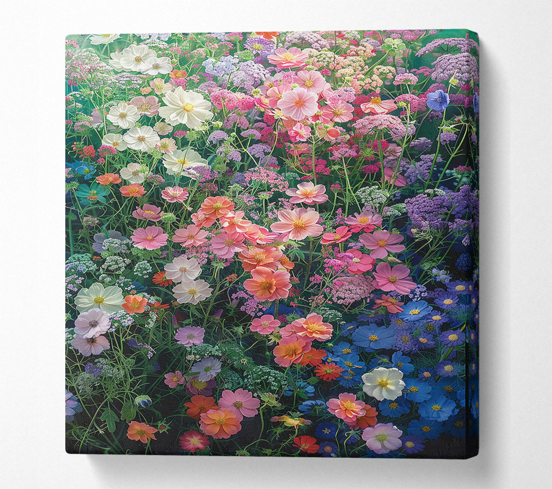  A Canvas Print of Flowers Of The Spring Canvas Print