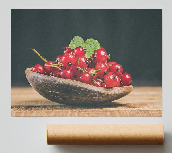 Crimson Currant Spoon Print