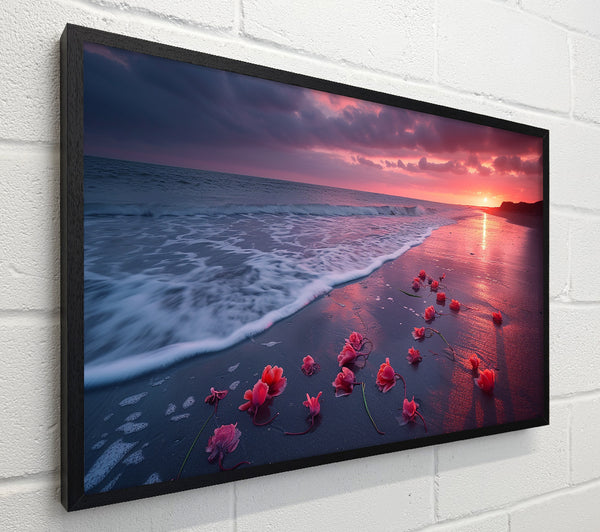 Flowers On The Beach