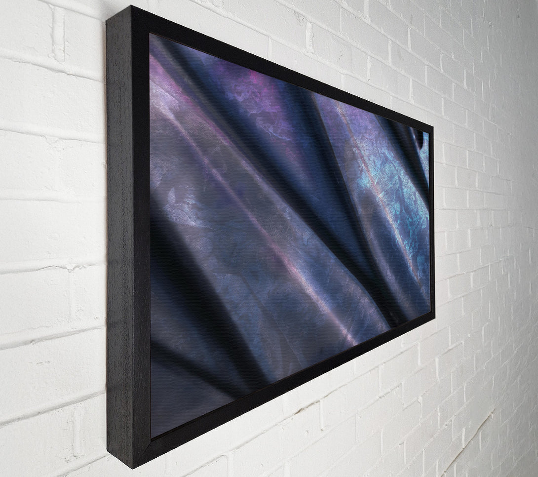  A Canvas Print of Indigo Flowing Hues Canvas Print