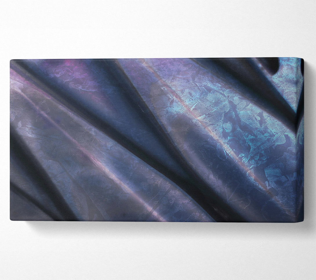  A Canvas Print of Indigo Flowing Hues Canvas Print
