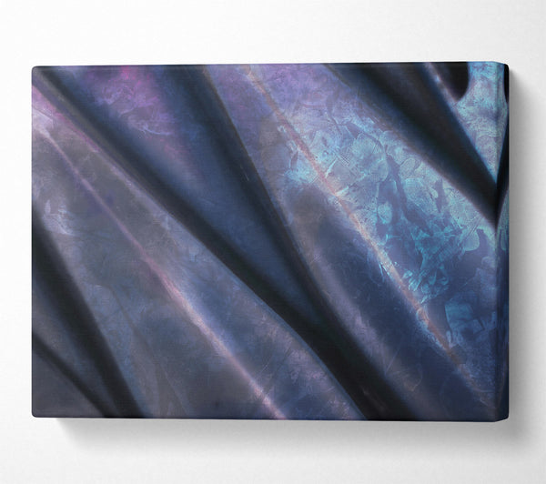  A Canvas Print of Indigo Flowing Hues Canvas Print