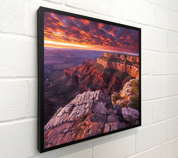 Crimson Canyon Sunset