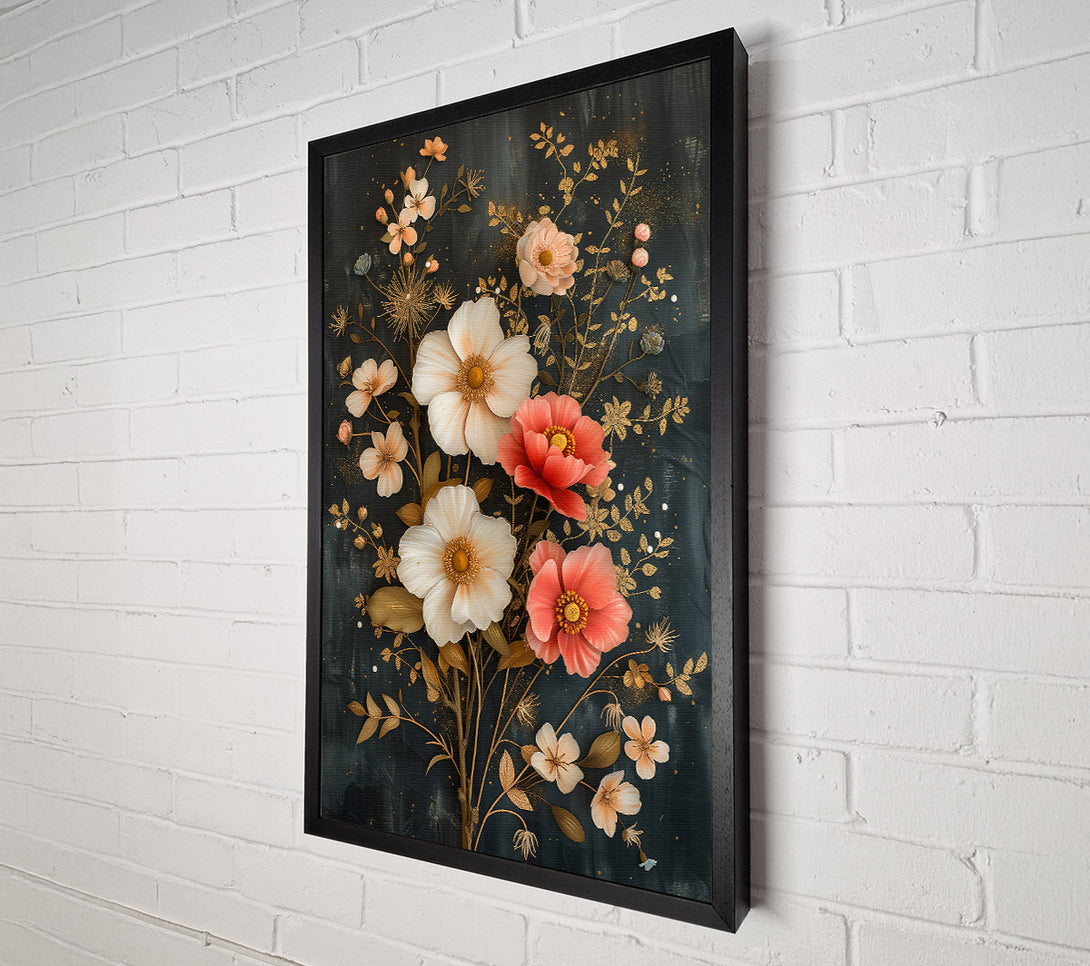  A Canvas Print of Peach Blossom Bloom Canvas Print