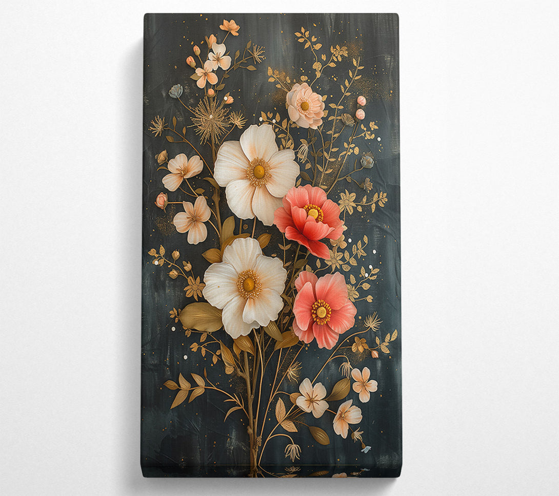  A Canvas Print of Peach Blossom Bloom Canvas Print