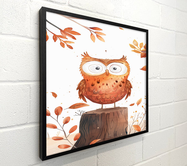 The Orange Owl'S Perch.