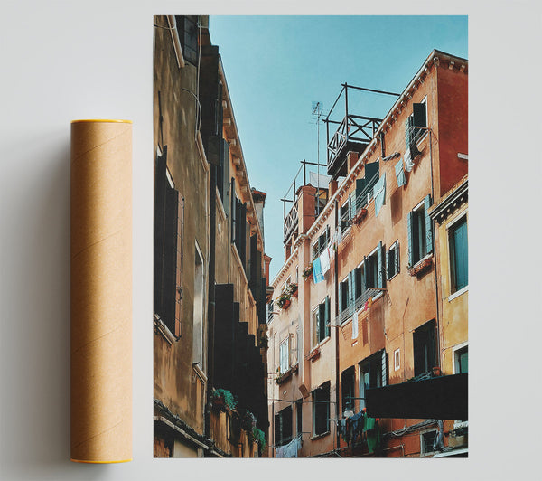 Golden Hour Laundry Print