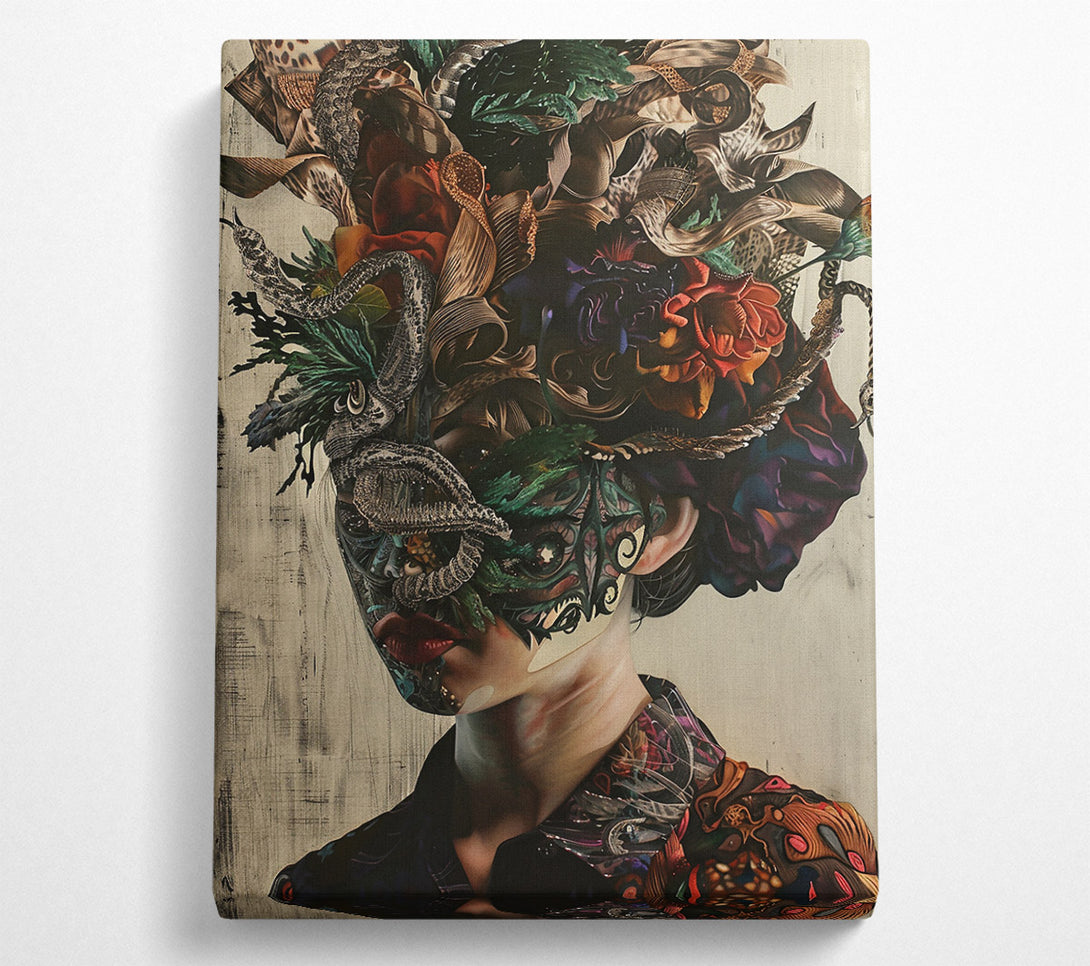  A Canvas Print of Emerald Enchantment Canvas Art