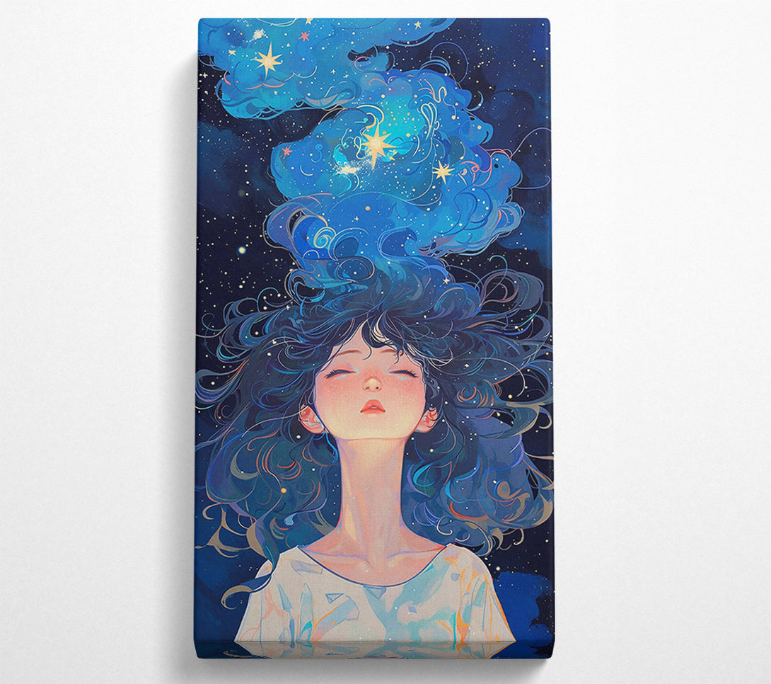  A Canvas Print of Azure Dreamscape Canvas Print