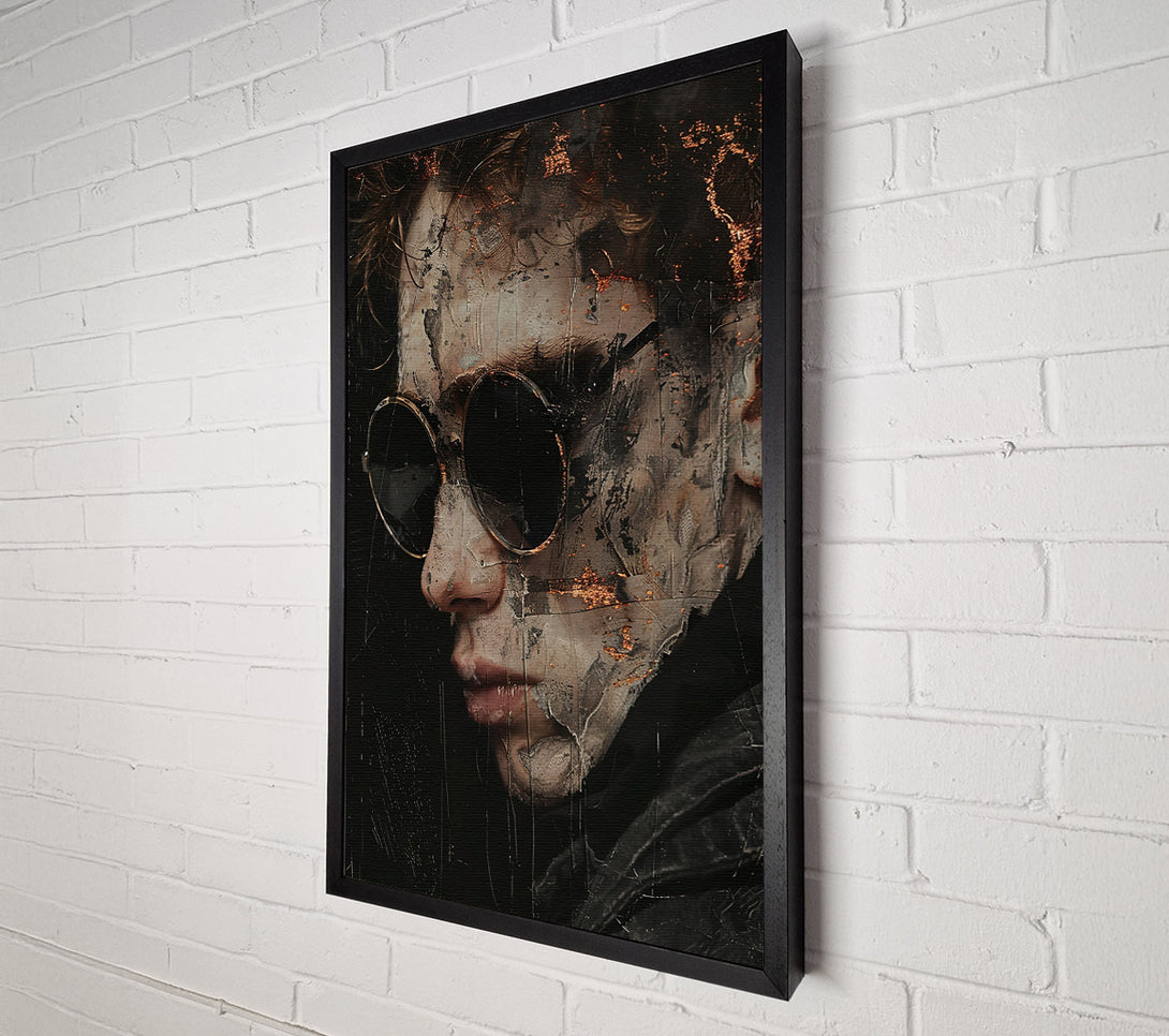  A Canvas Print of Copper And Shadow Glance Canvas Art