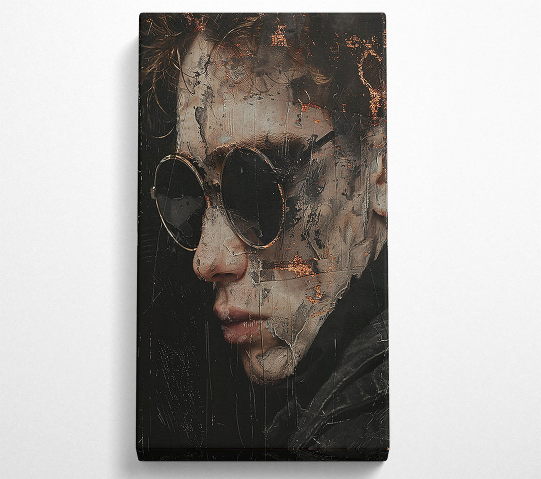  A Canvas Print of Copper And Shadow Glance Canvas Art