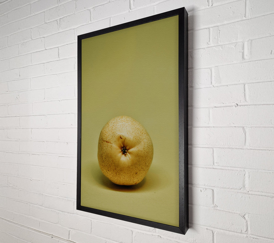  A Canvas Print of Golden Pear Still Life Canvas Print