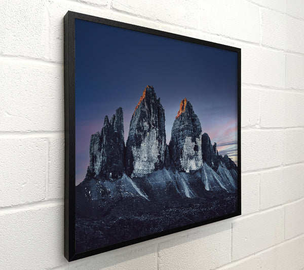 Blue Dusk Peaks
