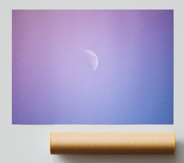 Lavender Moon Glow Giclee Print