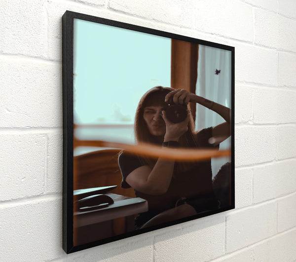 Orange Reflected Smile