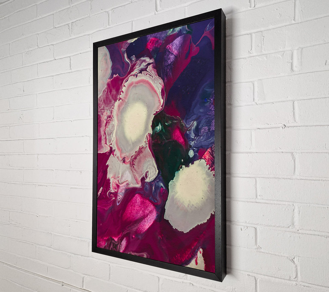  A Canvas Print of Crimson Swirl Dream Canvas Wall Art