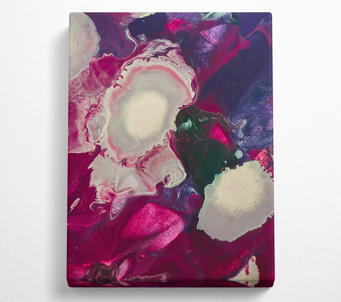  A Canvas Print of Crimson Swirl Dream Canvas Wall Art