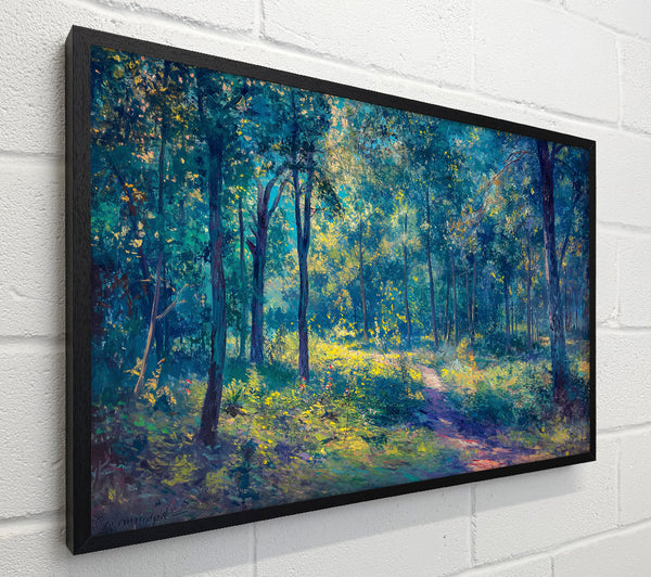 Forest Of Blues And Greens