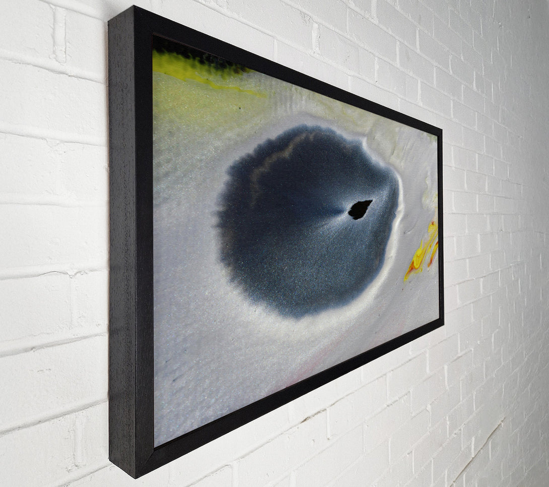  A Canvas Print of Silver Eye Of The Storm Canvas Print