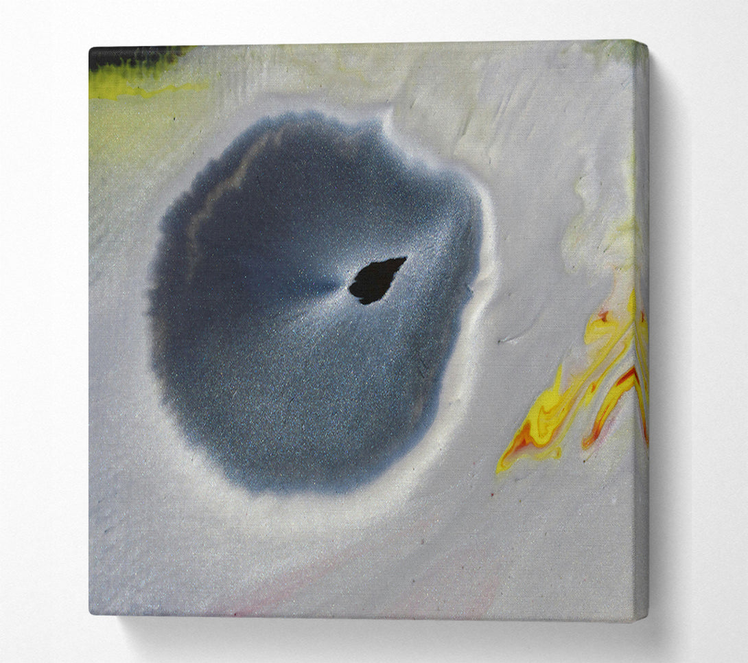  A Canvas Print of Silver Eye Of The Storm Canvas Print