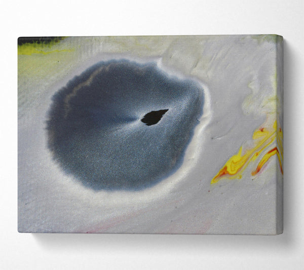  A Canvas Print of Silver Eye Of The Storm Canvas Print