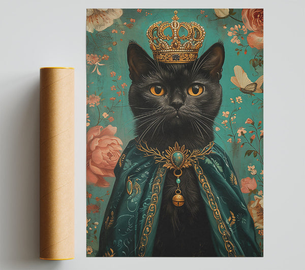 Teal Majesty'S Reign Poster