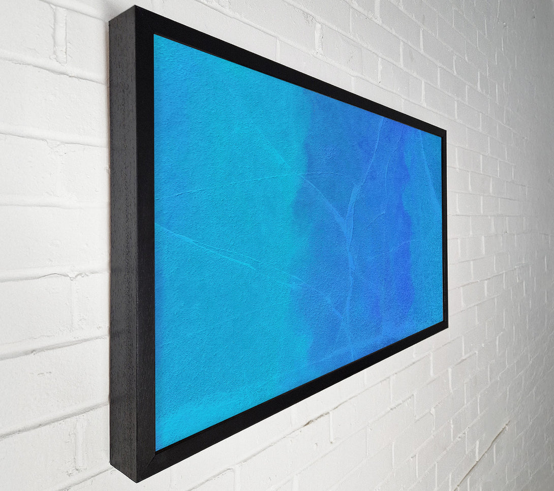  A Canvas Print of Azure Cracked Dreams Canvas Print