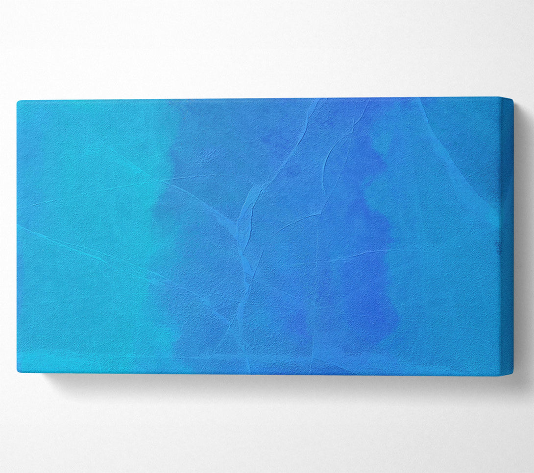  A Canvas Print of Azure Cracked Dreams Canvas Print