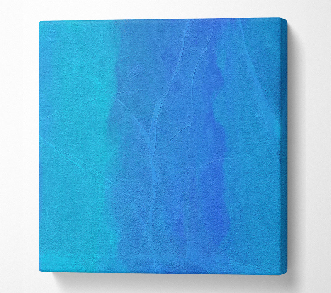  A Canvas Print of Azure Cracked Dreams Canvas Print