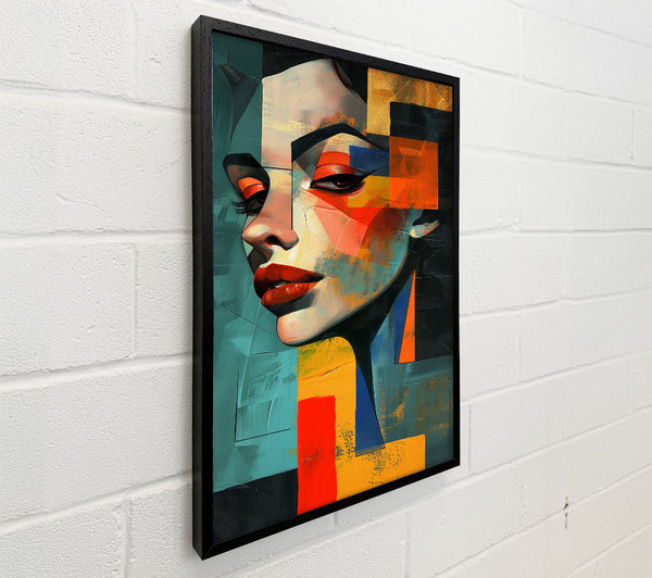 Orange Abstract Gaze