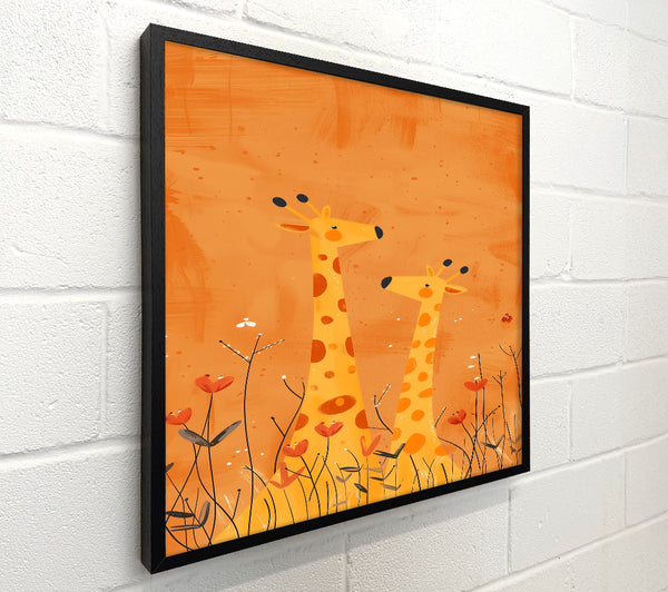 Golden Giraffe Friends