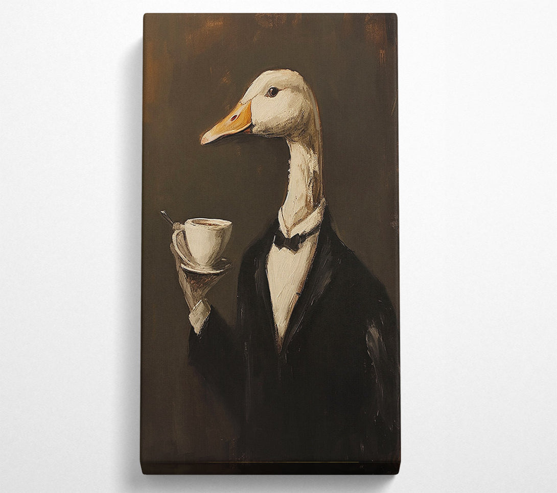  A Canvas Print of Formal Goose Canvas Wall Art