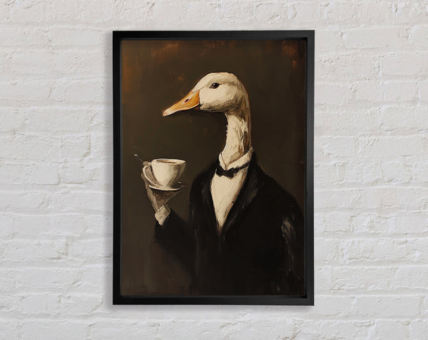Formal Goose Framed Print